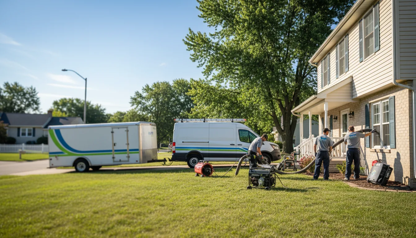 Flooded Basement Restoration And Cleanup With Repair in Treadwell, NY near me